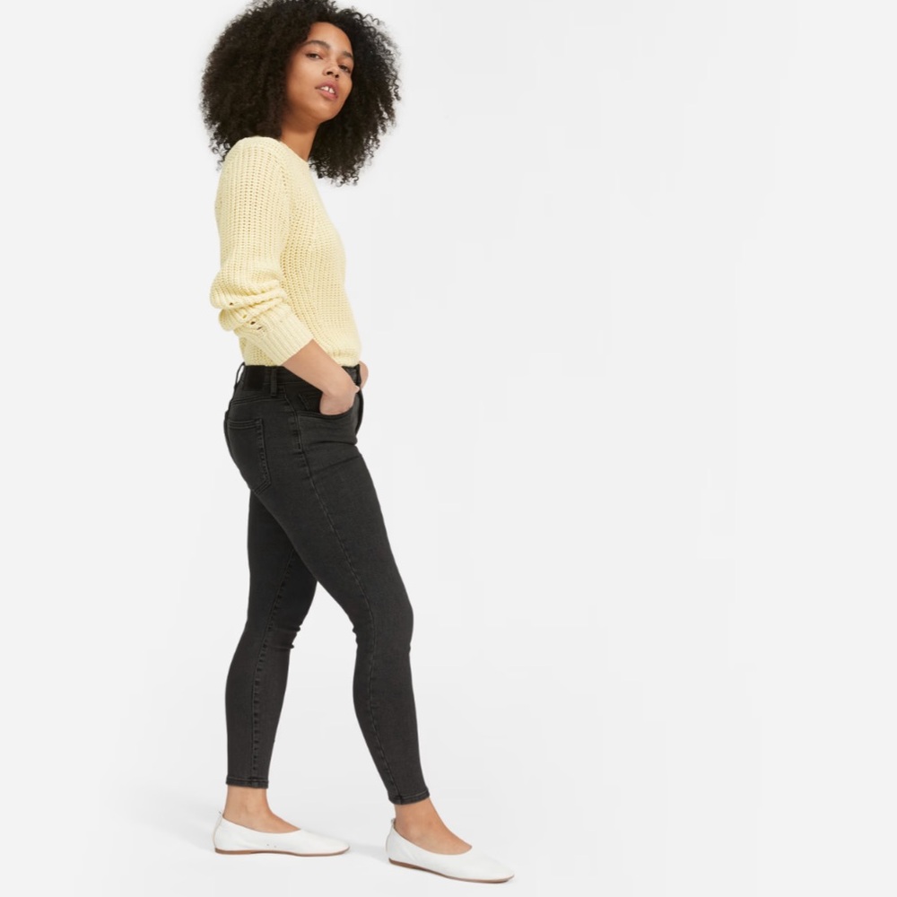 Authentic Stretch High-Rise Black Jeans